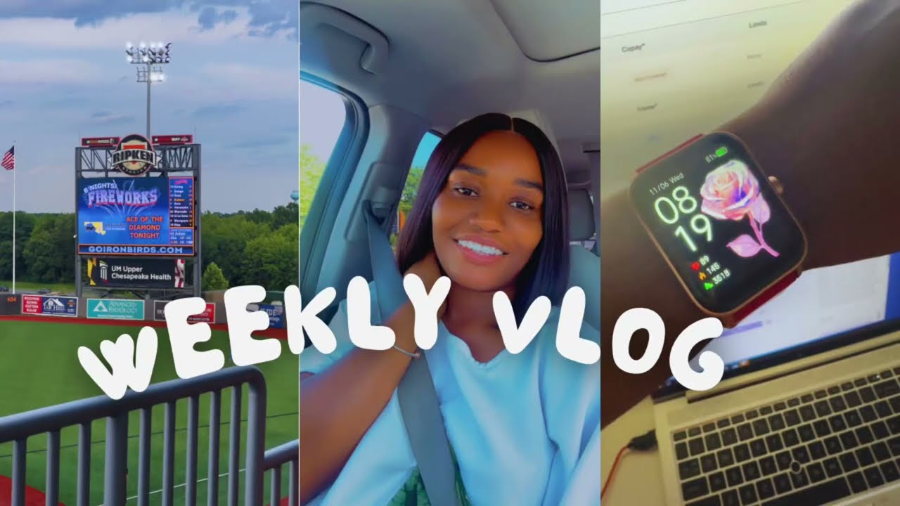 Weekly vlog update on my Invisalign  line  and come with me to work