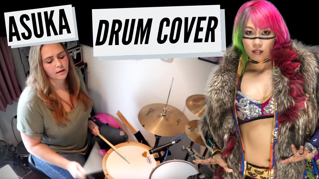 WWE ASUKA ENTRANCE THEME DRUM COVER