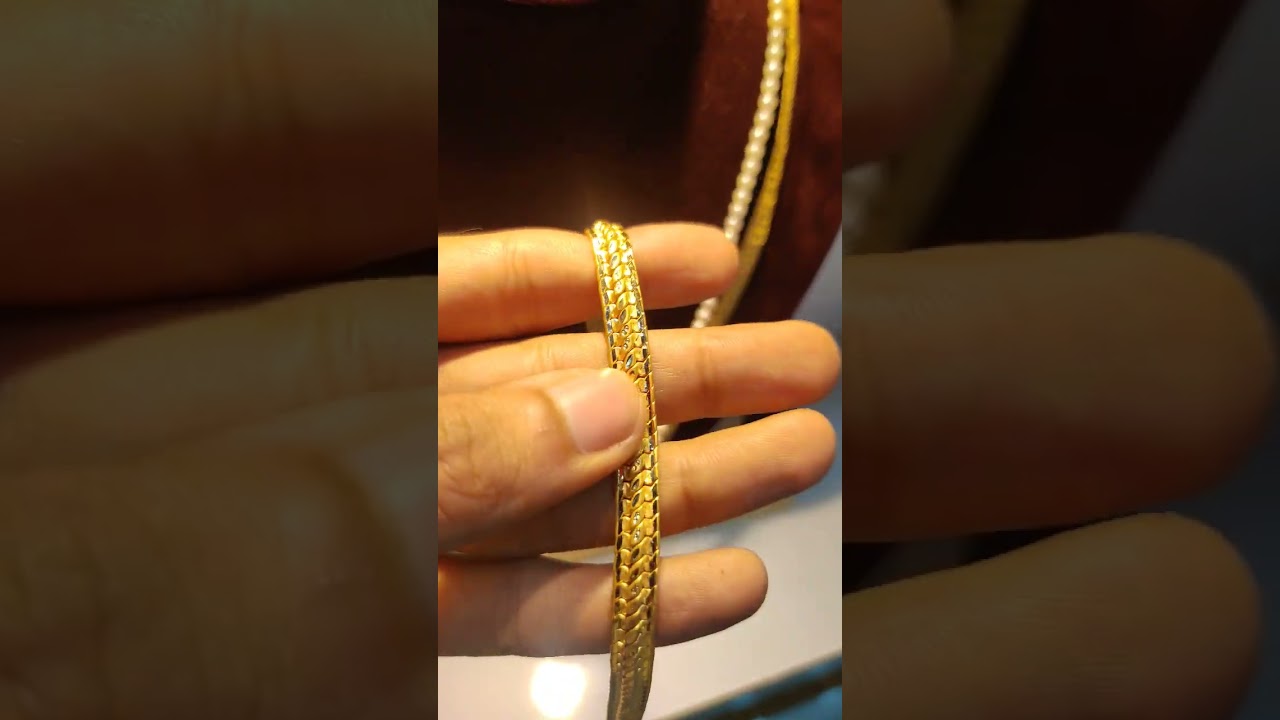 Triangle Gold Chain Design