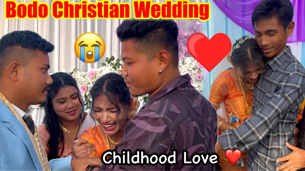 Bodo Christian Wedding || Probonath ❤️ Anjali