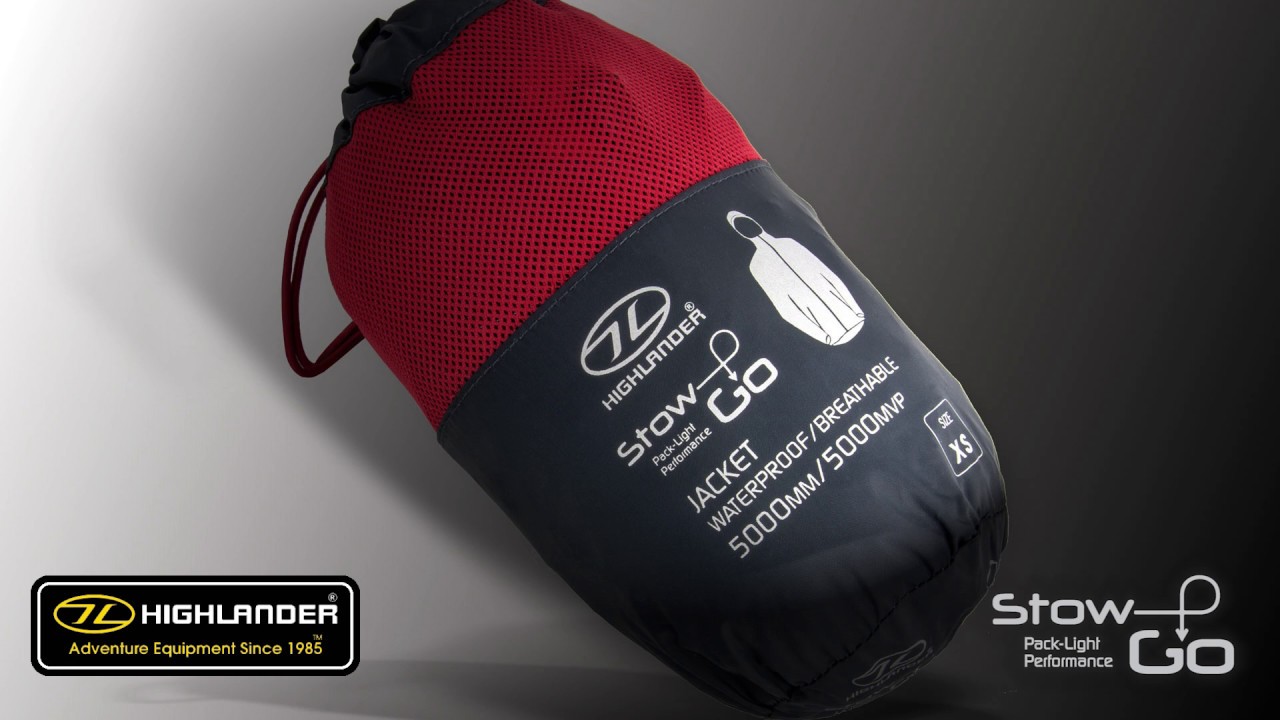 Discover the Highlander Stow and Go Jackets