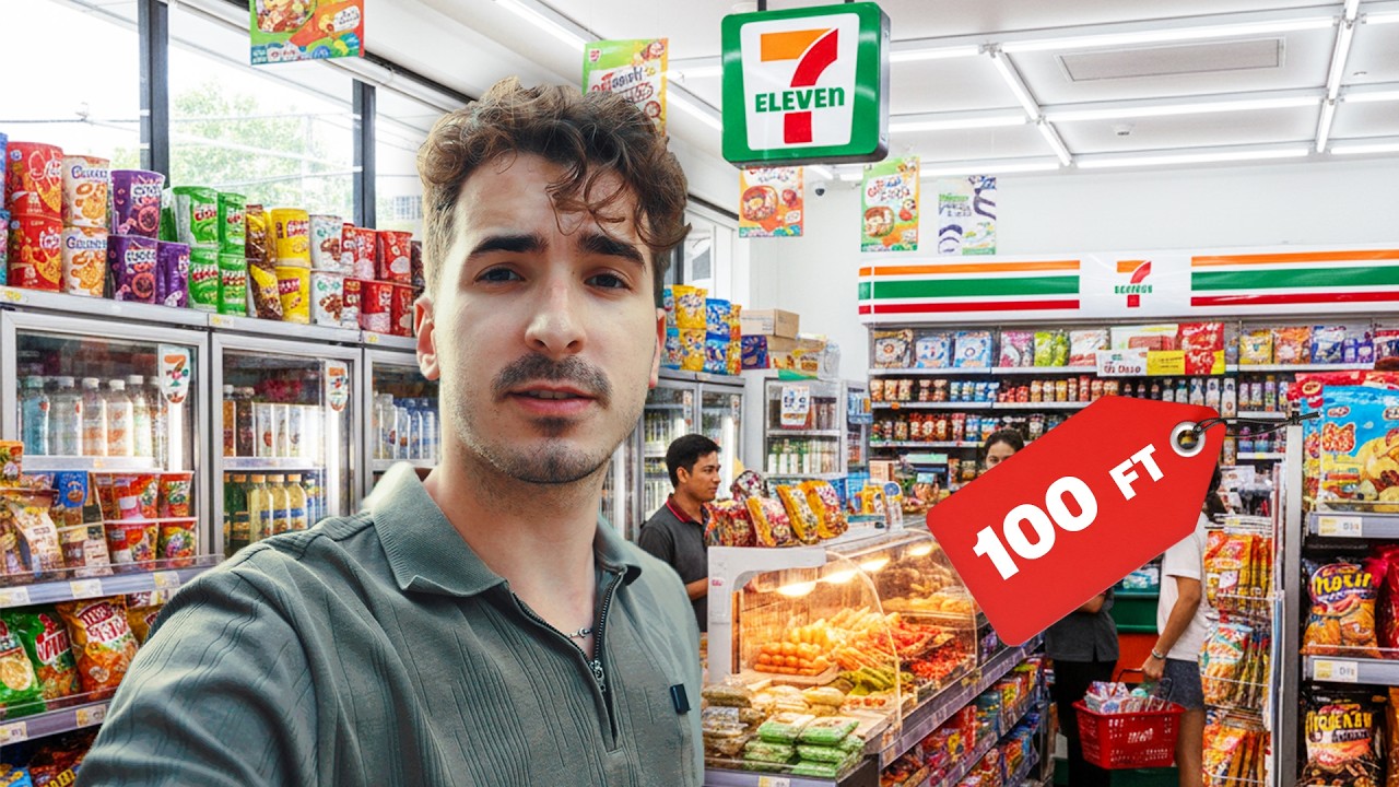 Ez a LEGOLCSÓBB bolt, ahol valaha jártam! 7-ELEVEN Thaiföldön