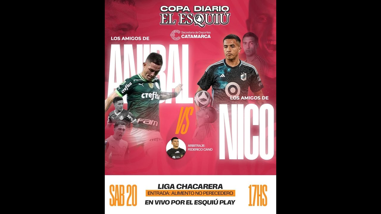 🔴 VIVO |  COPA AMISTAD EL ESQUIU - TEAM ANIBAL MORENO vs TEAM NICOLAS ROMERO