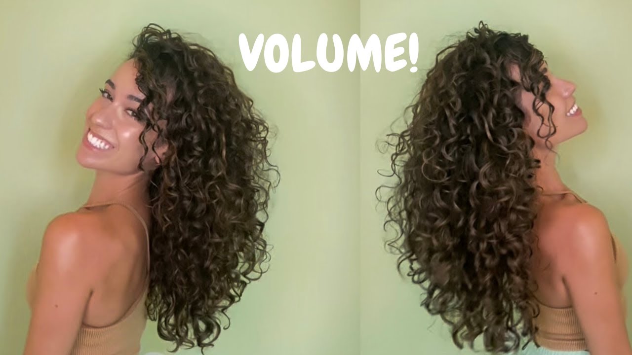 CURLY HAIR ROUTINE: VOLUME BOOSTING tips & tricks! (3A/2C)