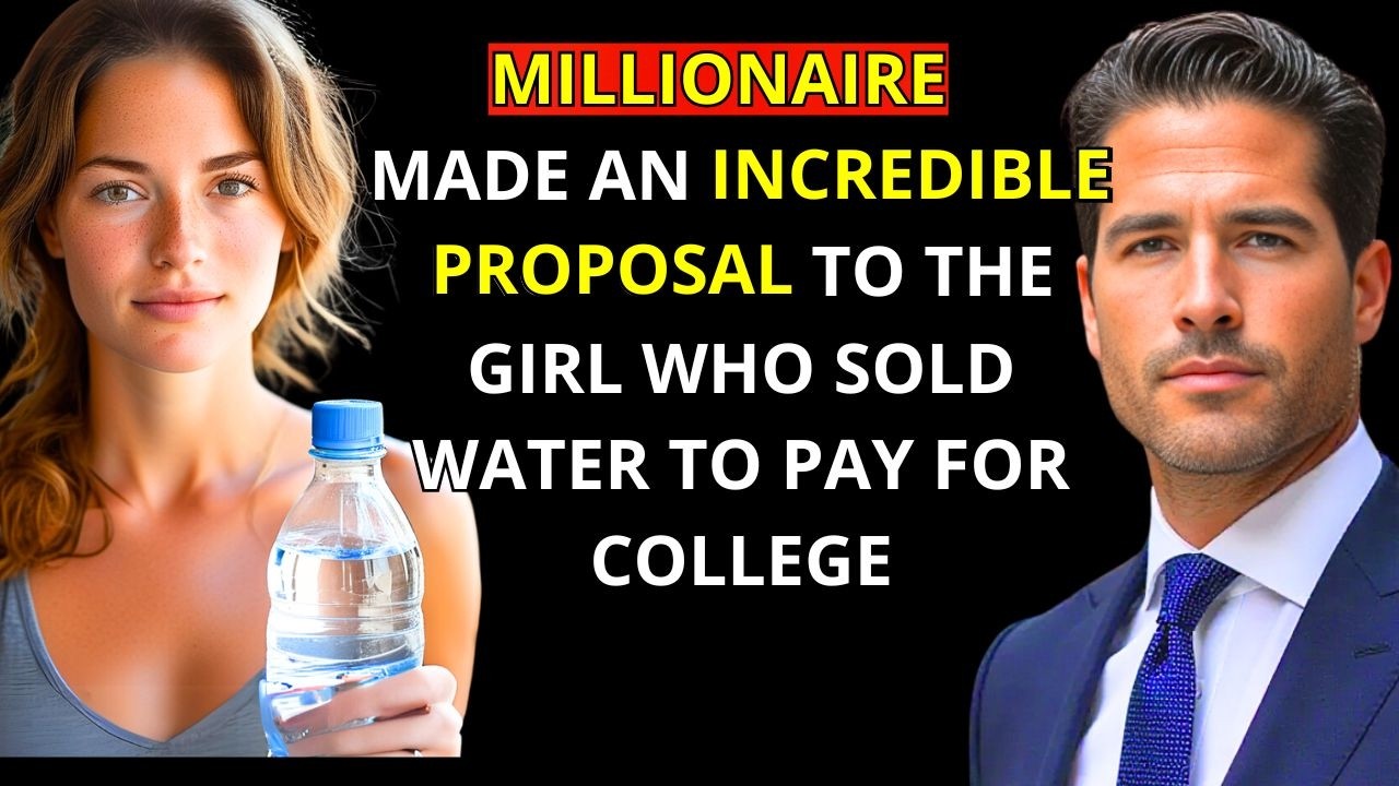 HE WAS A POWERFUL MILLIONAIRE, BUT A POOR GIRL WHO SOLD WATER TOUCHED HIS HEART.