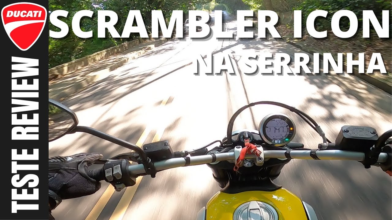 ✅ [TESTE COMPLETO] - ACELERAMOS A SCRAMBLER ICON - TESTE REVIEW #scramblericon #testeducatiscrambler