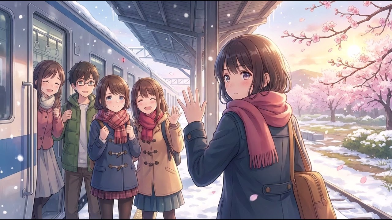 オリジナルソング　雪解けの交差点