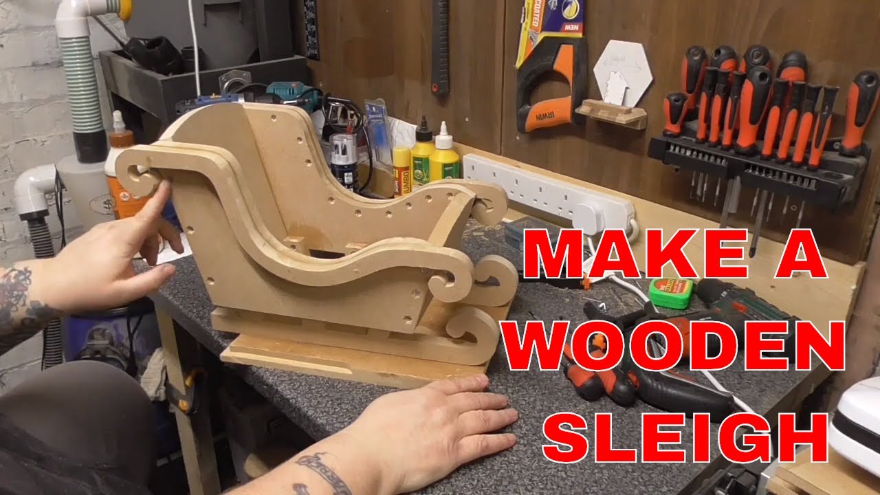 MAKING A WOODEN SLEIGH PART 1