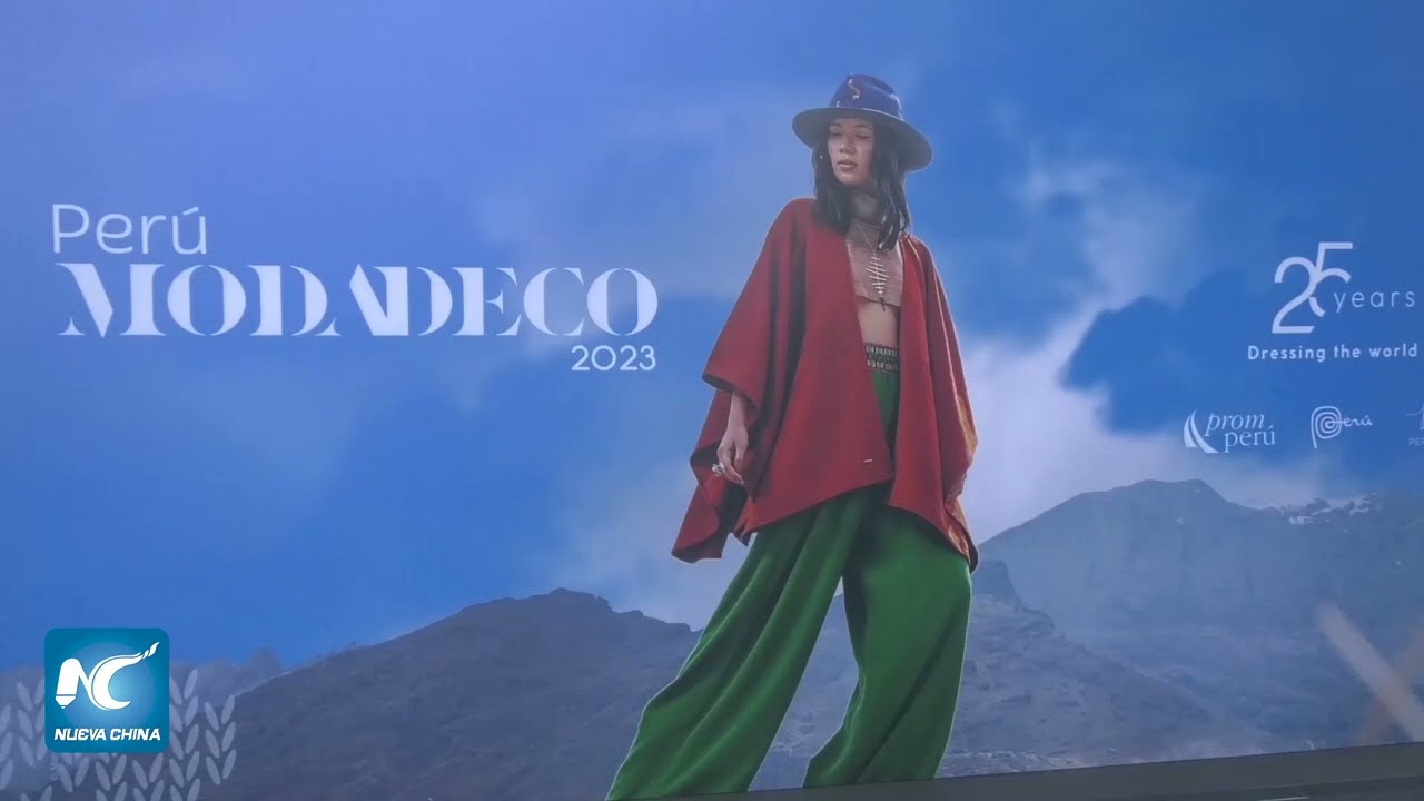 Feria internacional de moda presenta lo mejor de Perú en confección y decoración sostenibles