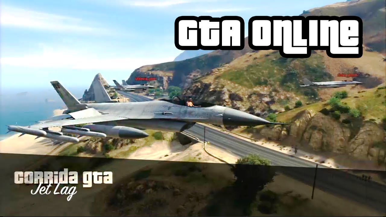 GTA Online - Corrida Insana de Jatos
