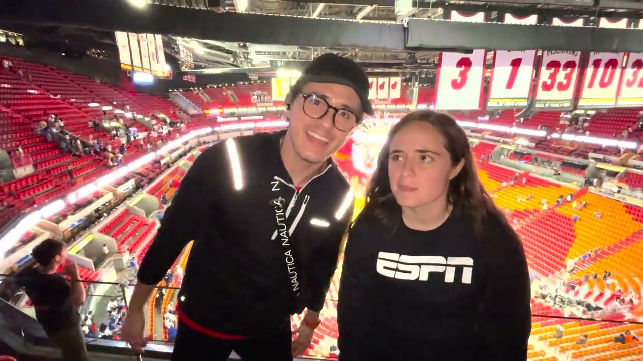 Así es un PARTIDO de la NBA en MIAMI. HEAT vs BUCKS