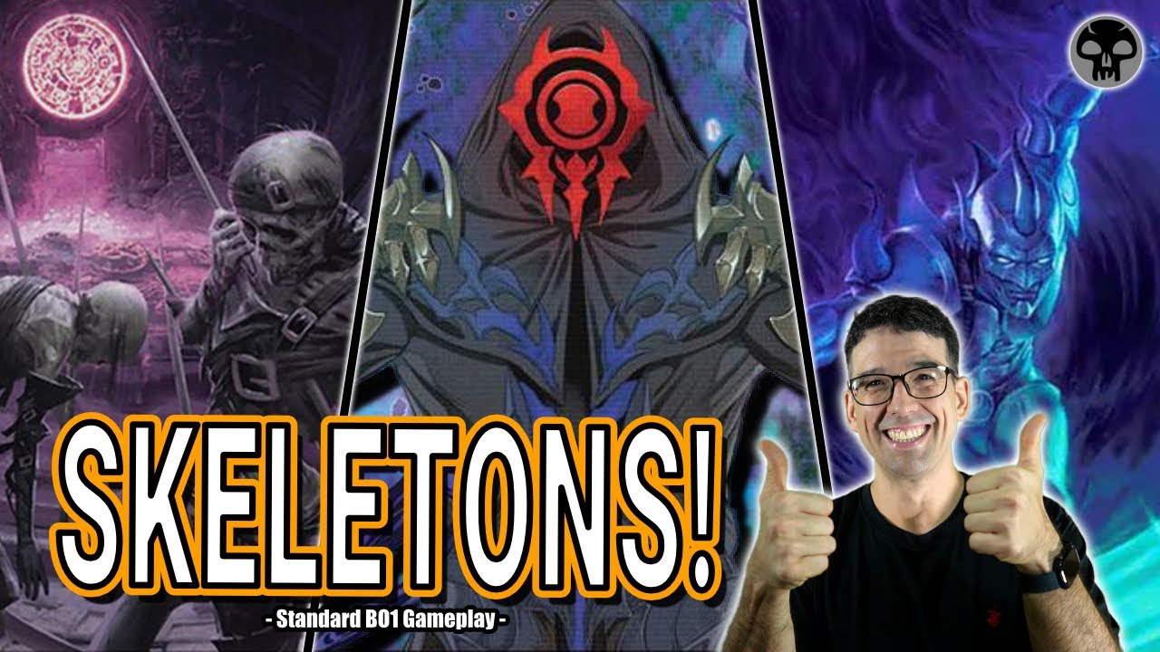 86% Winrate (6-1) with Mono Black Skeletons! | Standard MTG BO1 Arena Gameplay