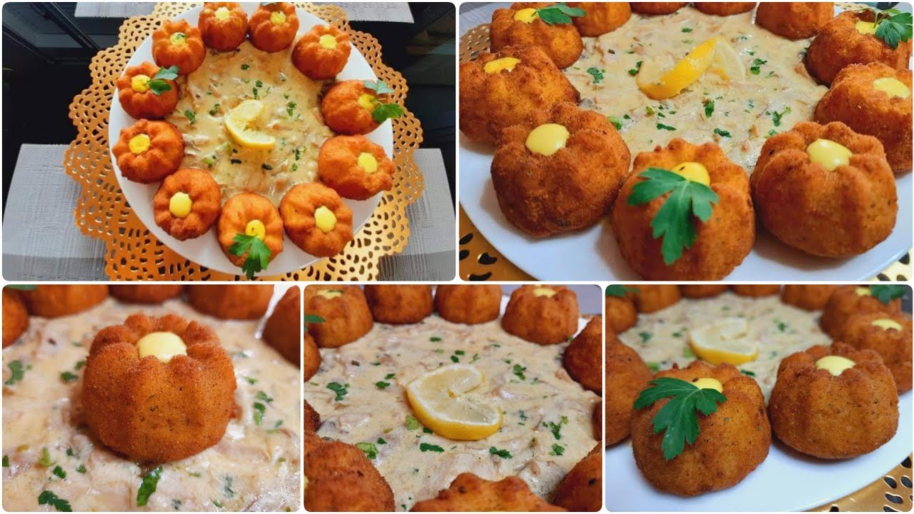 طبق رمضاني 🌙 بفكرة شفتوها معايا من قبل  والبنة مضمونة وردات الارز بصلصة الفطر الرائعة😋😋😋