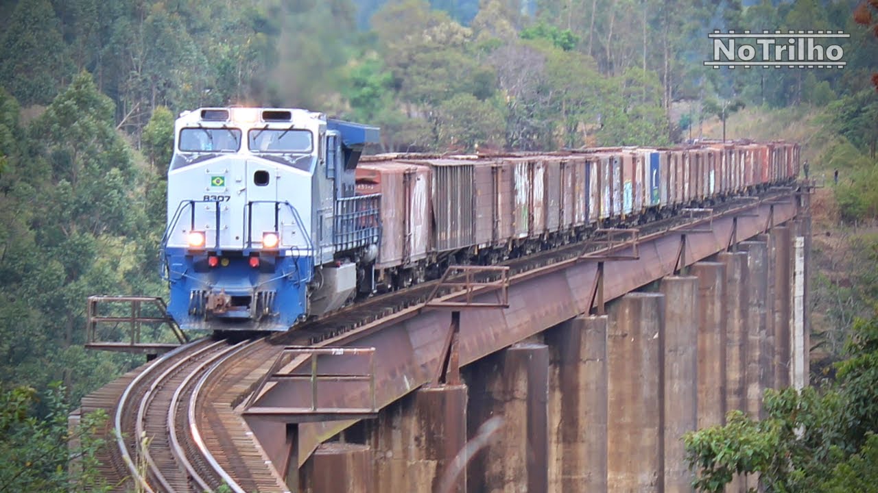 TRENS na Serra do Cadeado!