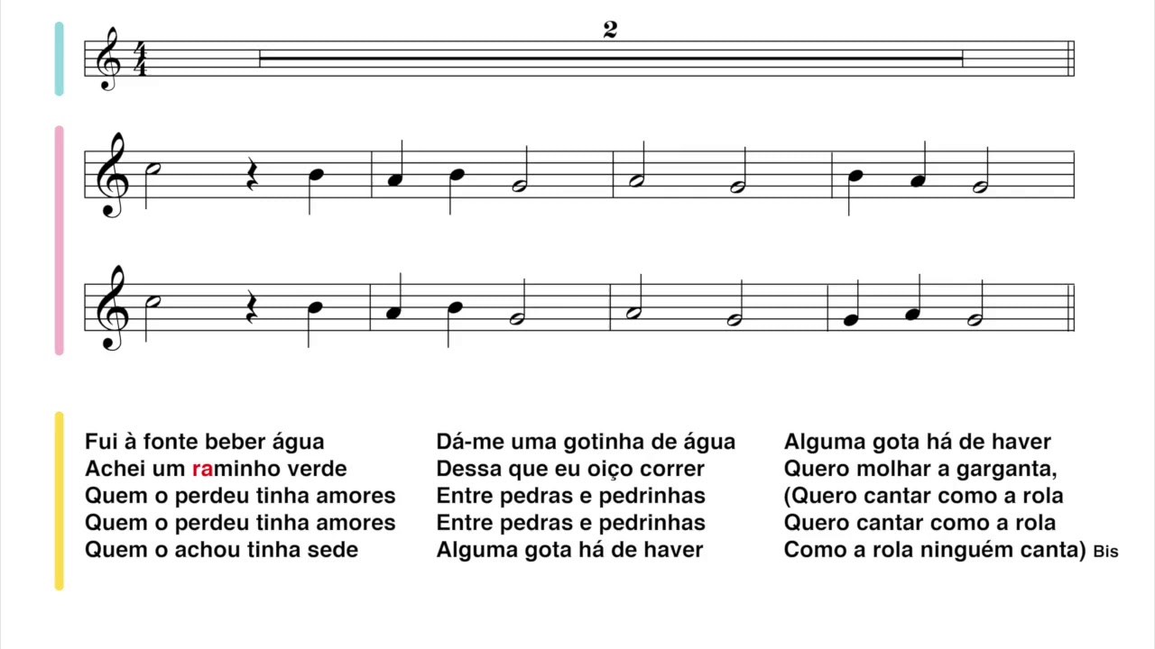 Gotinha de água - Play-along
