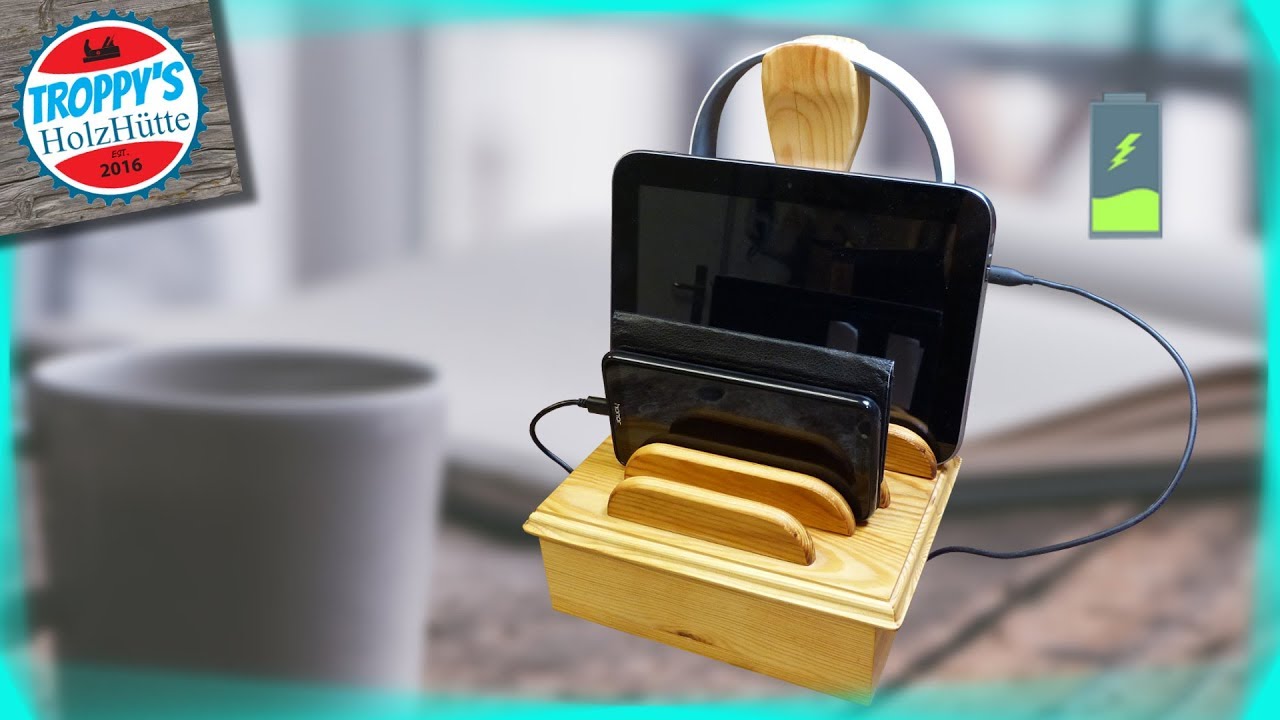 Handy-Ladestation für die ganze Familie/DIY/schnell und einfach selbst gebaut