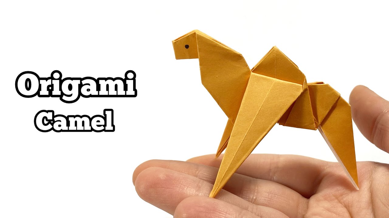 How to Make Paper Camel Origami | Easy Paper Camel Origami Tutorial