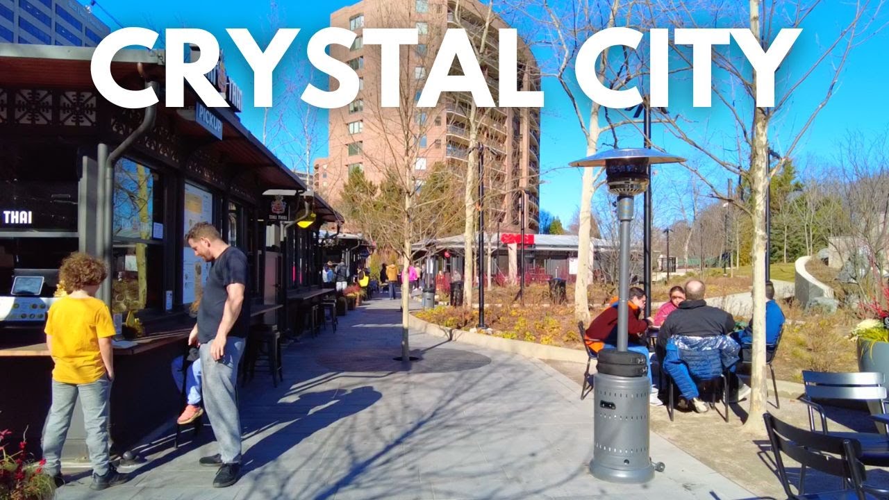 Walking Crystal City, Arlington, Virginia ☀️ | National Landing | Long Bridge Park to Water Park