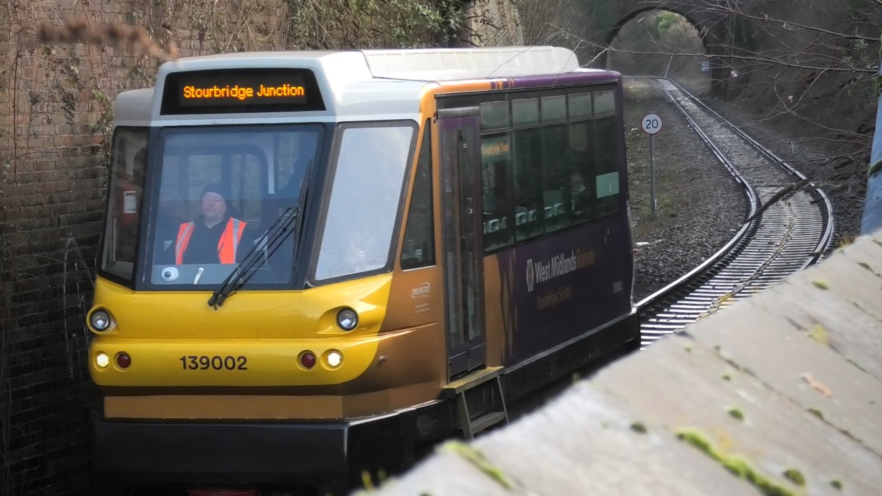 West Midlands Railway 139002 Parry People Mover At Stourbridge Town & Junction - 20th February 2026