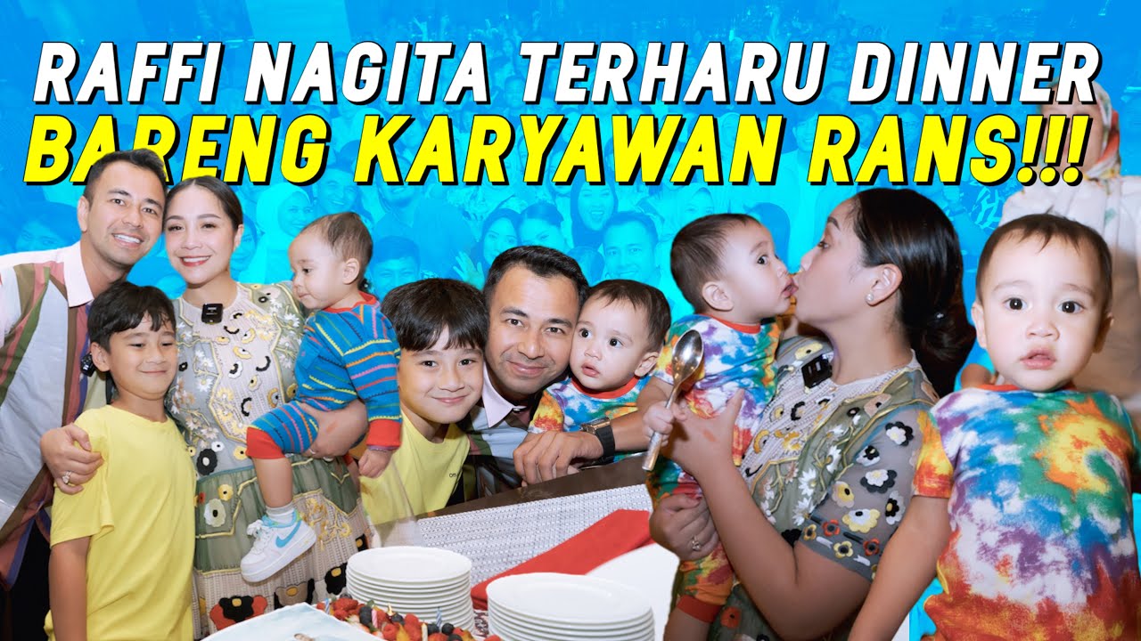 SERU!!RAFFI NAGITA TRAKTIR DINNER DI HOTEL MEWAH, SEMUA KARYAWAN JADI SUPER MODEL…