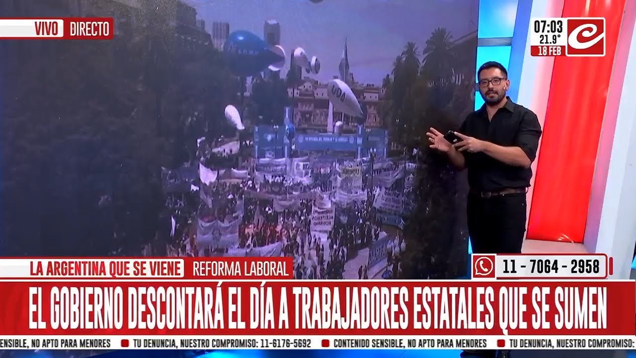 Paro nacional contra el gobierno de Javier Milei: todos lo que tenés que saber