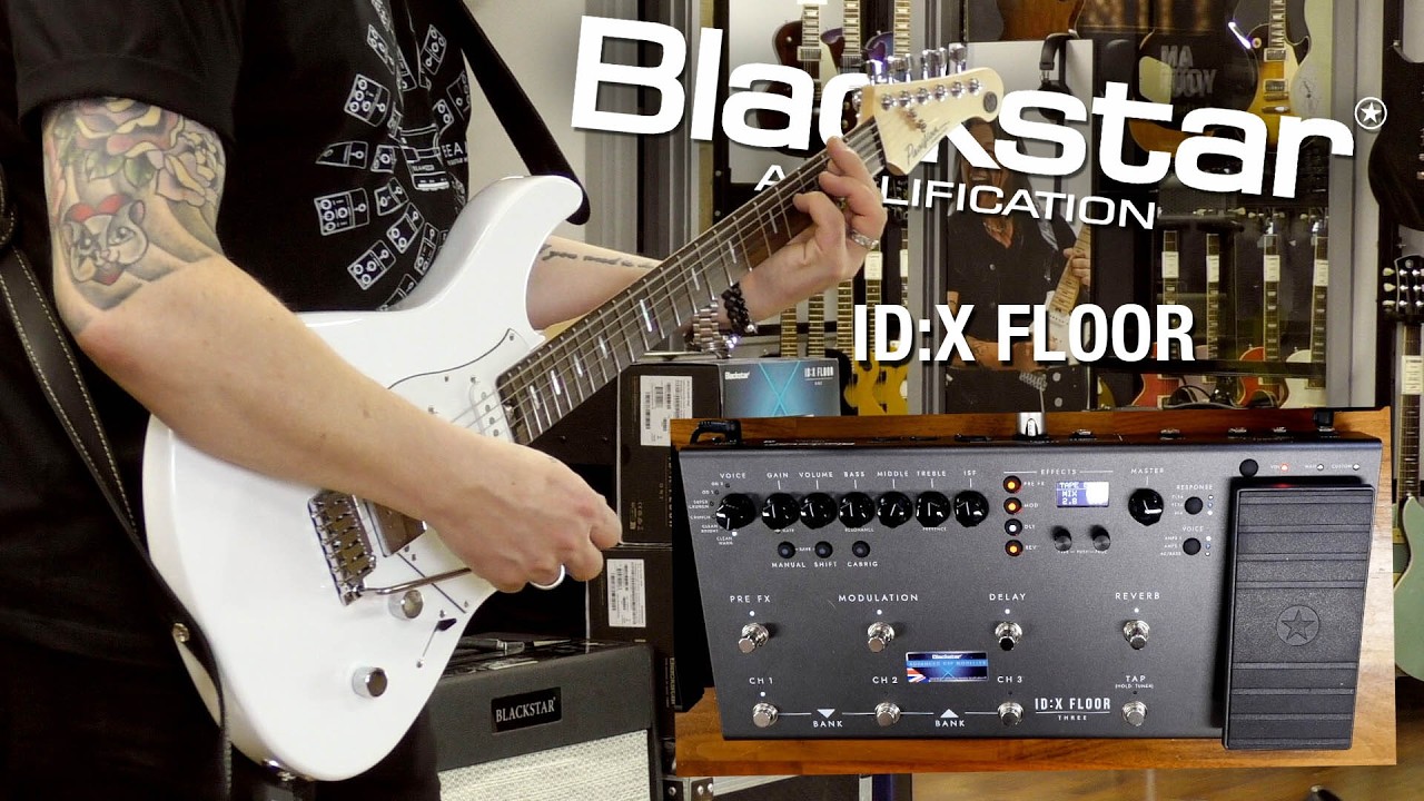 ​New Gear from @Blackstaramps! The ID:X Floor with Steve Marks