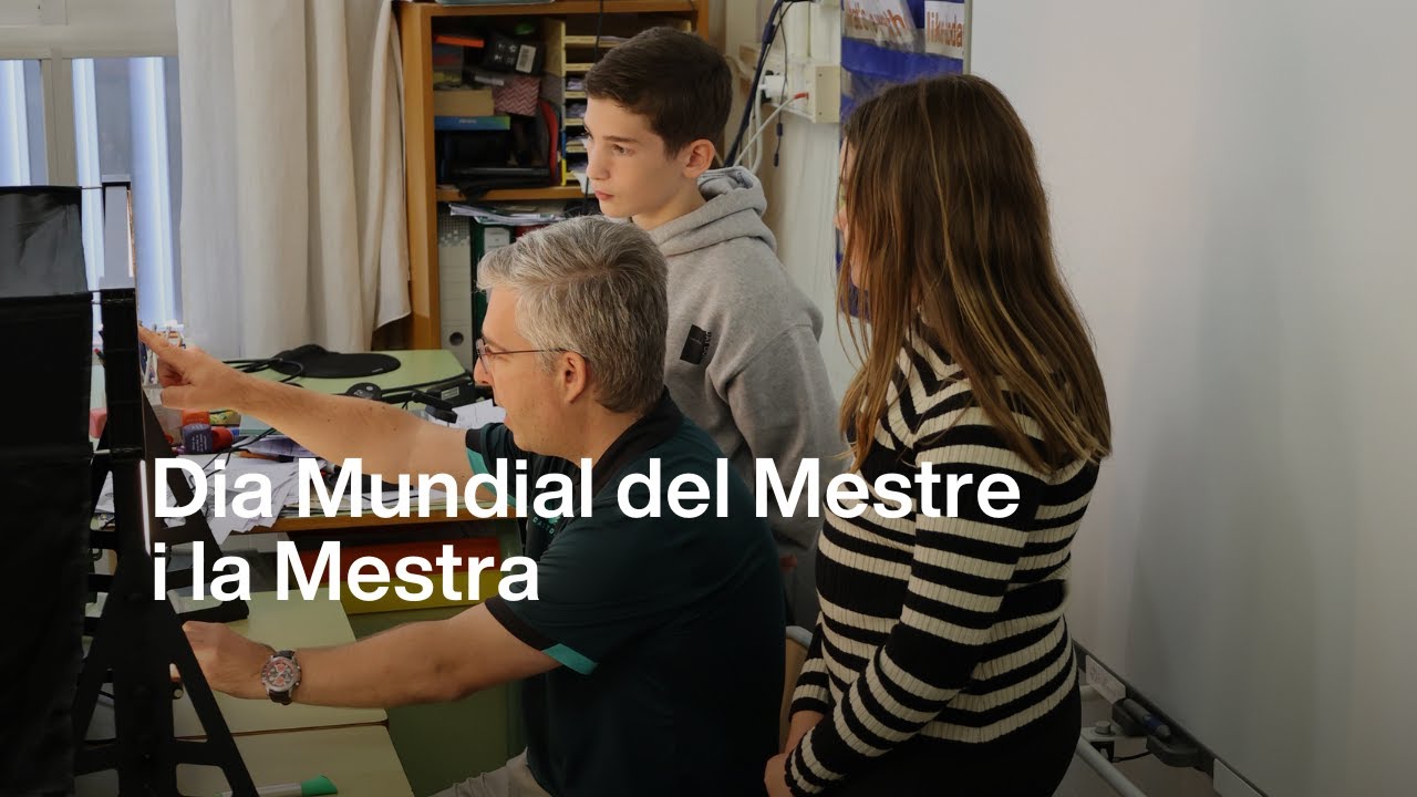 Dia Mundial del Mestre i la Mestra