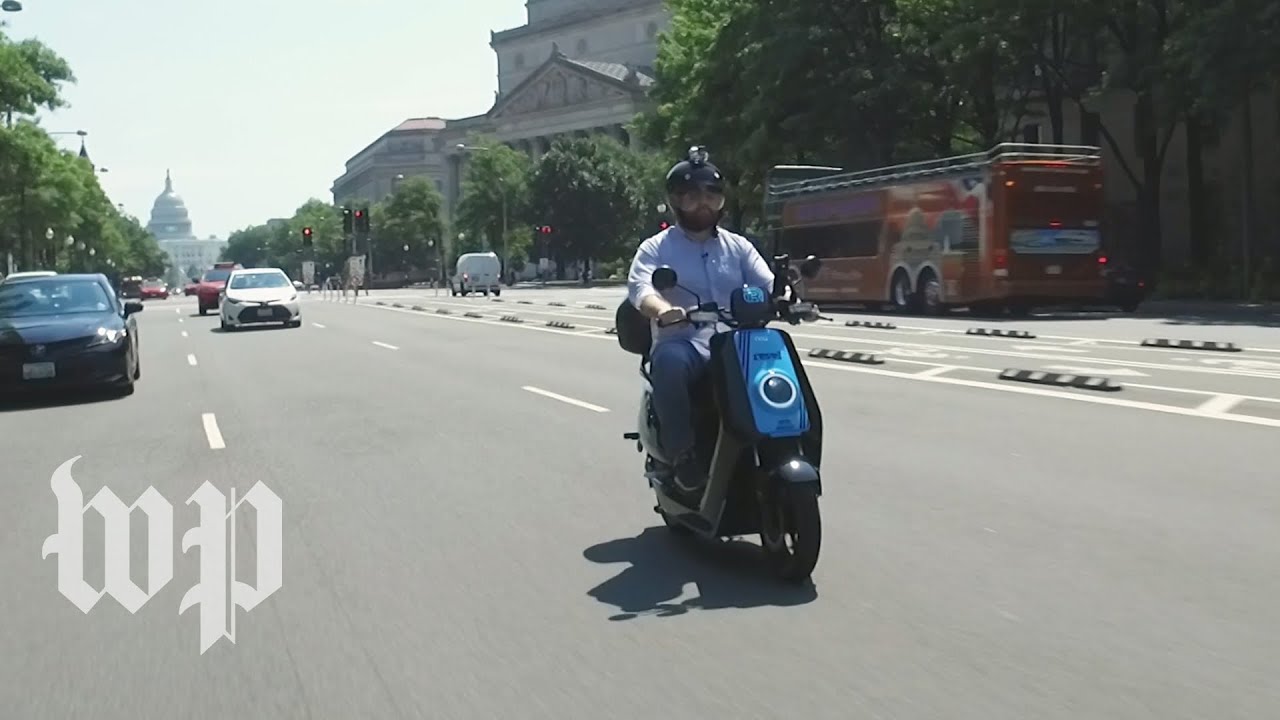 You can now ride around D.C. on a moped. Here's how it works.