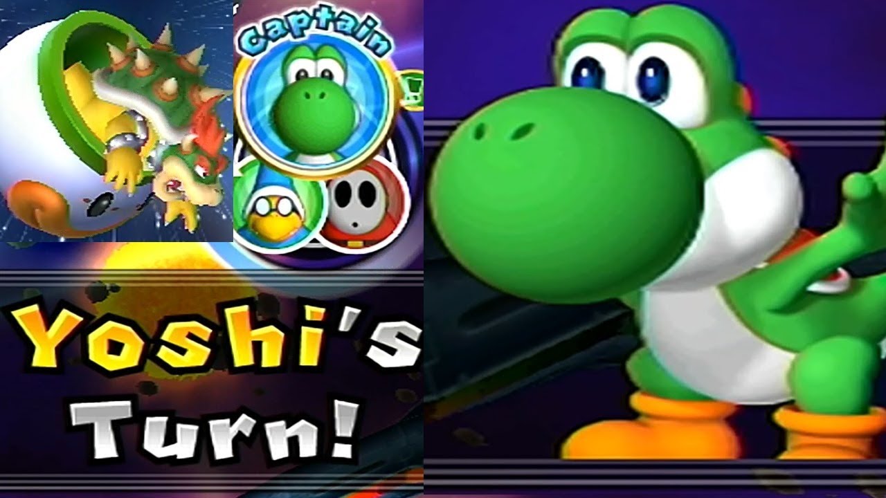Mario Party 9◆Solo Mode #124 Yoshi◆Bowser Station
