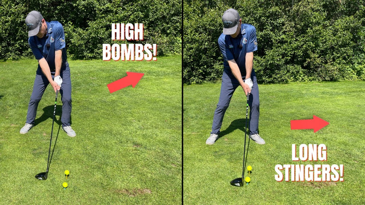 HIT YOUR DRIVER ACCURATELY BY CHOOSING HOW HIGH TO HIT IT! 🚀🎯Moe Norman did it that way!