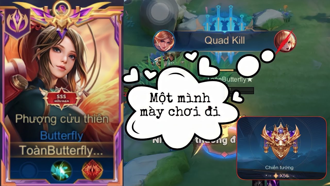 Đây Là phong Cách Chơi Butterfly Một Mình Đến Từ Toàn Butterfly Khiến Team Khóc Thét ,