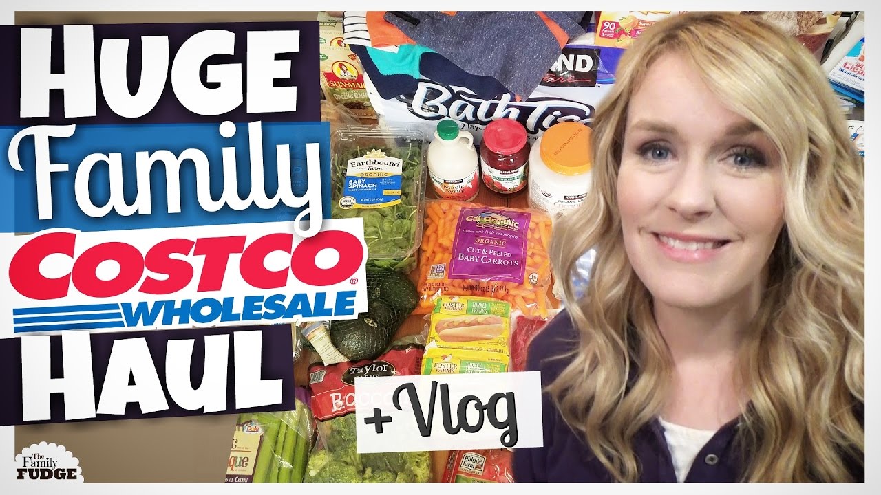 MASSIVE Costco Grocery HAUL || SHOP with ME + Family Vlog