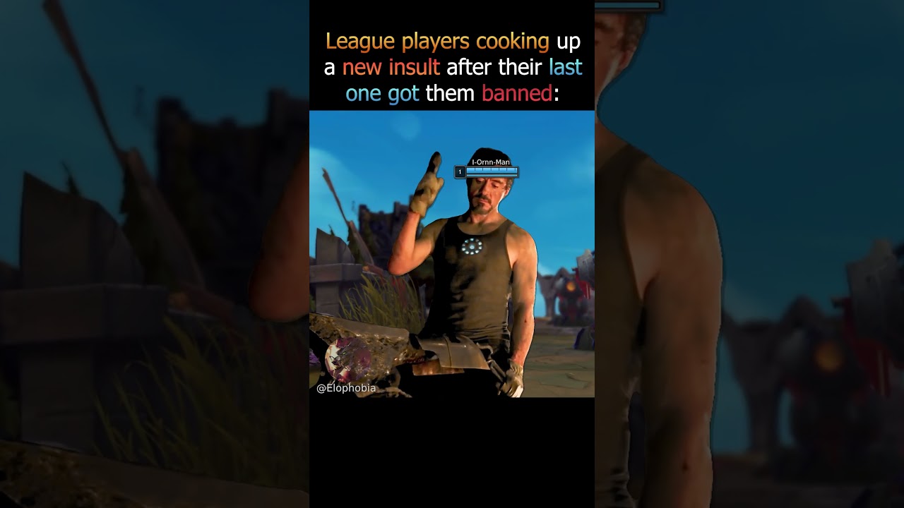 Let Me Hear Your Most Creative Insults🧐 #leagueoflegendsmemes #gaming #leagueoflegends