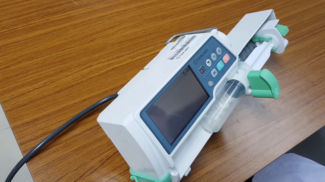 Hướng dẫn sử dụng bơm tiêm điện TERUMO