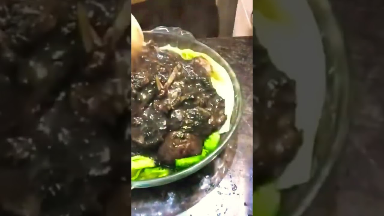 Braised Dried Mushroom & Dried Oyster | Chinese Recipe #shorts
