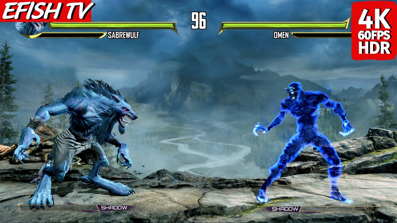 Sabrewulf vs Omen (Very Hard) - Killer Instinct | 4K 60FPS