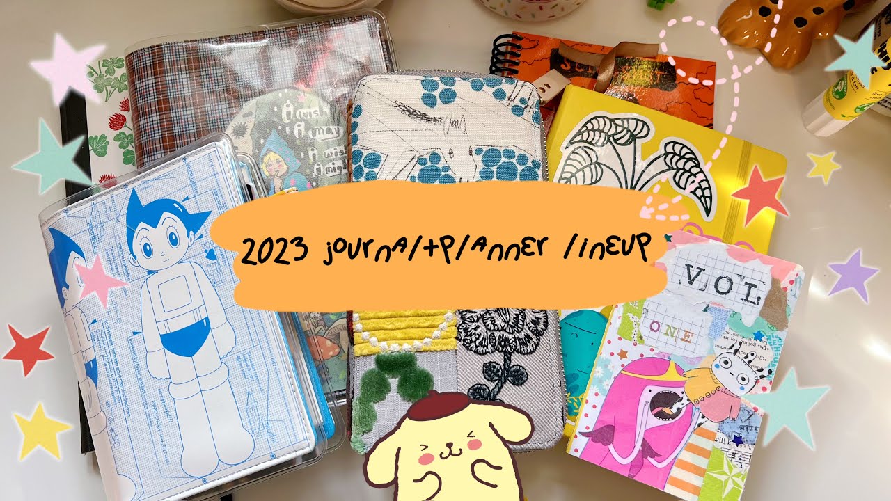 2023 journal + planner lineup! | hobonichi, leuchtturm1917, and more
