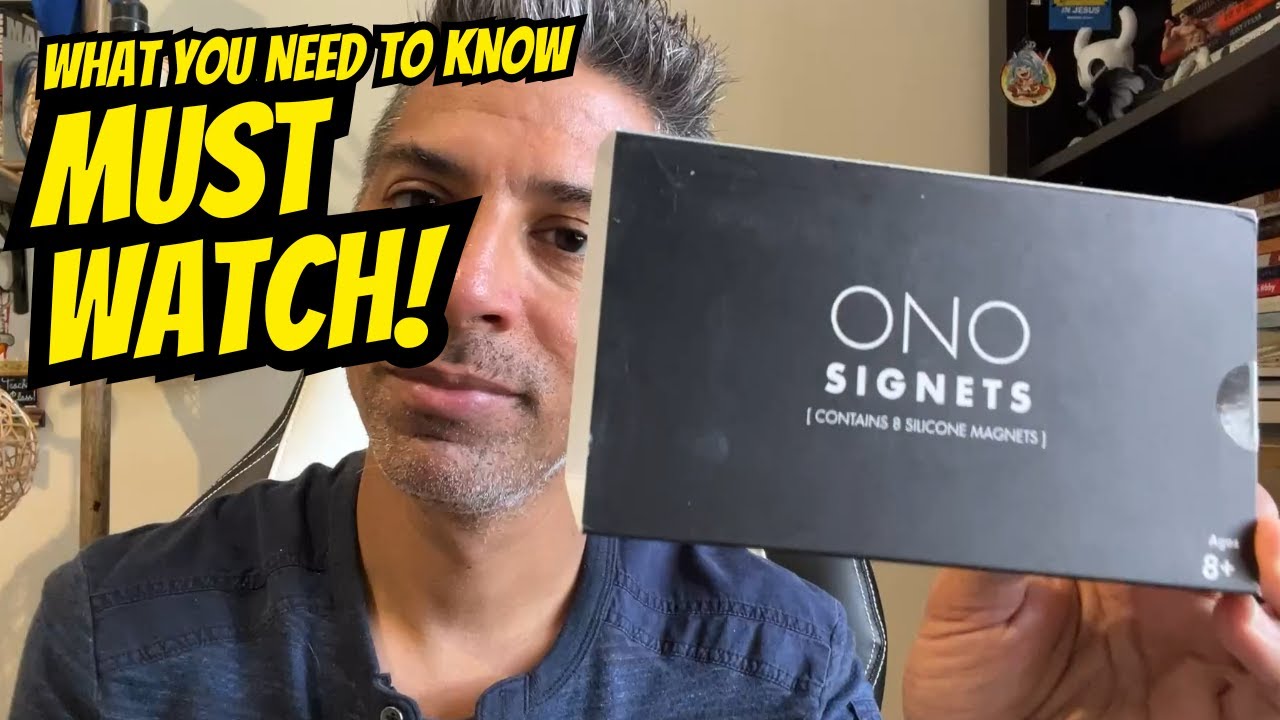 ONO Signets Review 🔮 The Best Magnetic Fidget Balls for Stress Relief?