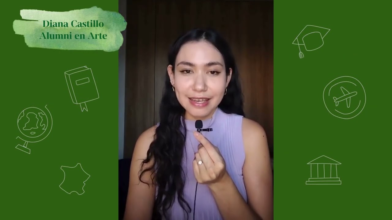 Retrato vídeo de Diana Castillo, Alumni en Arte 🎨