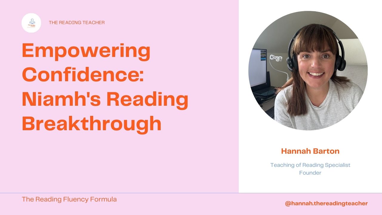 Empowering Confidence: Niamh's Reading Breakthrough