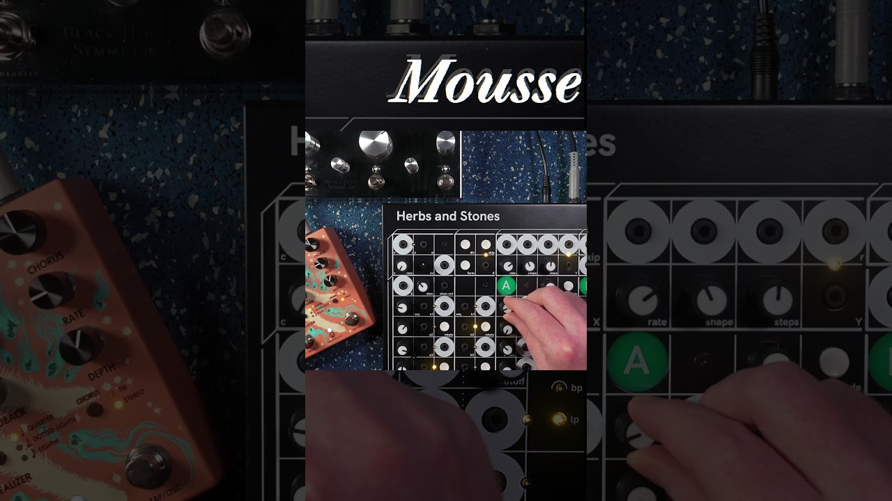 Herbs & Stones Mousse Drones #synthesizer #synth #mousse #herbsandstones #drone #sounddesign