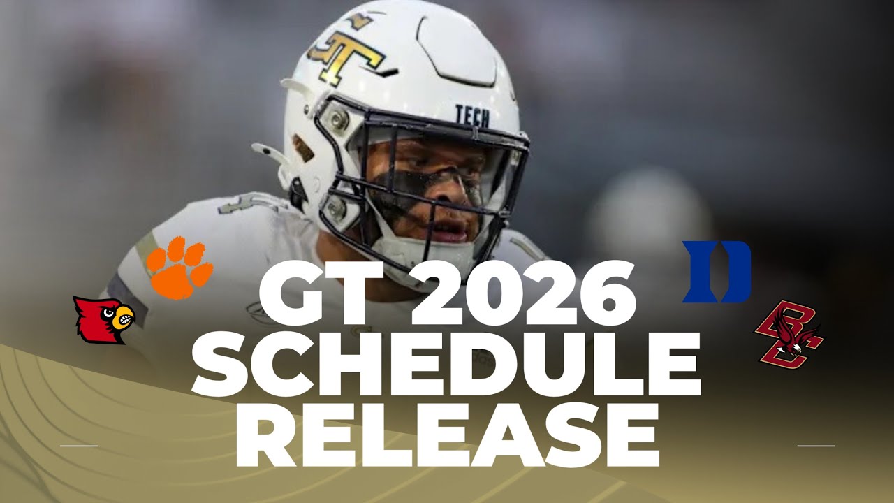 Georgia Tech Releases Its 2026 Football Schedule