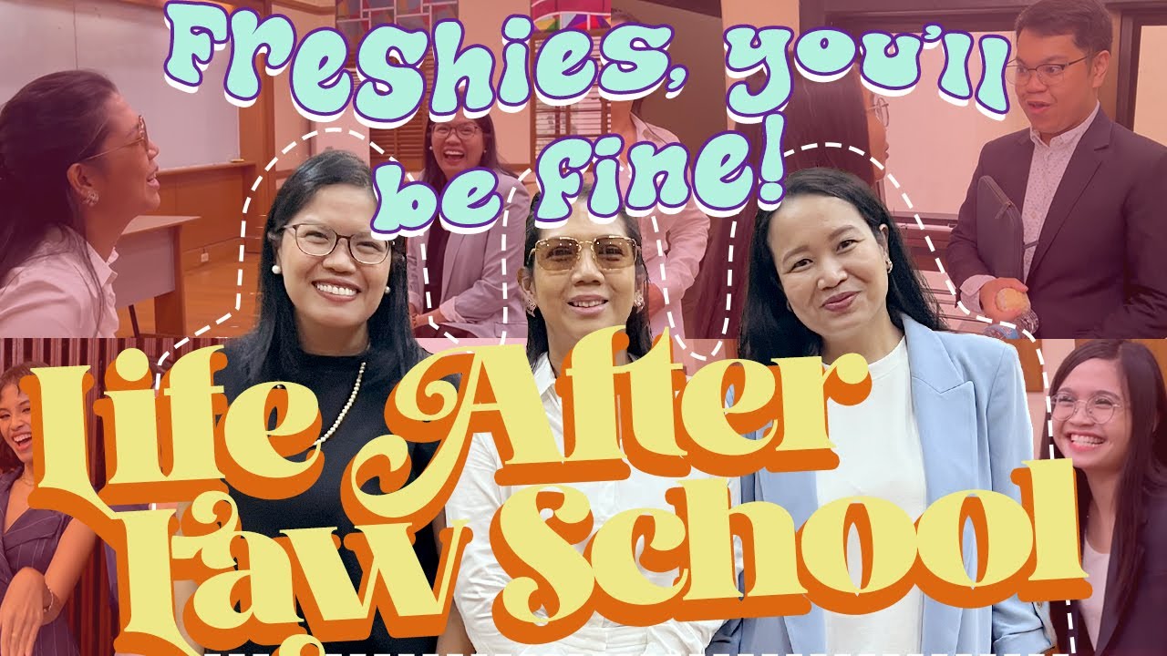 Freshies, You'll Be Fine! 💁‍♀️📚 Life After Law School