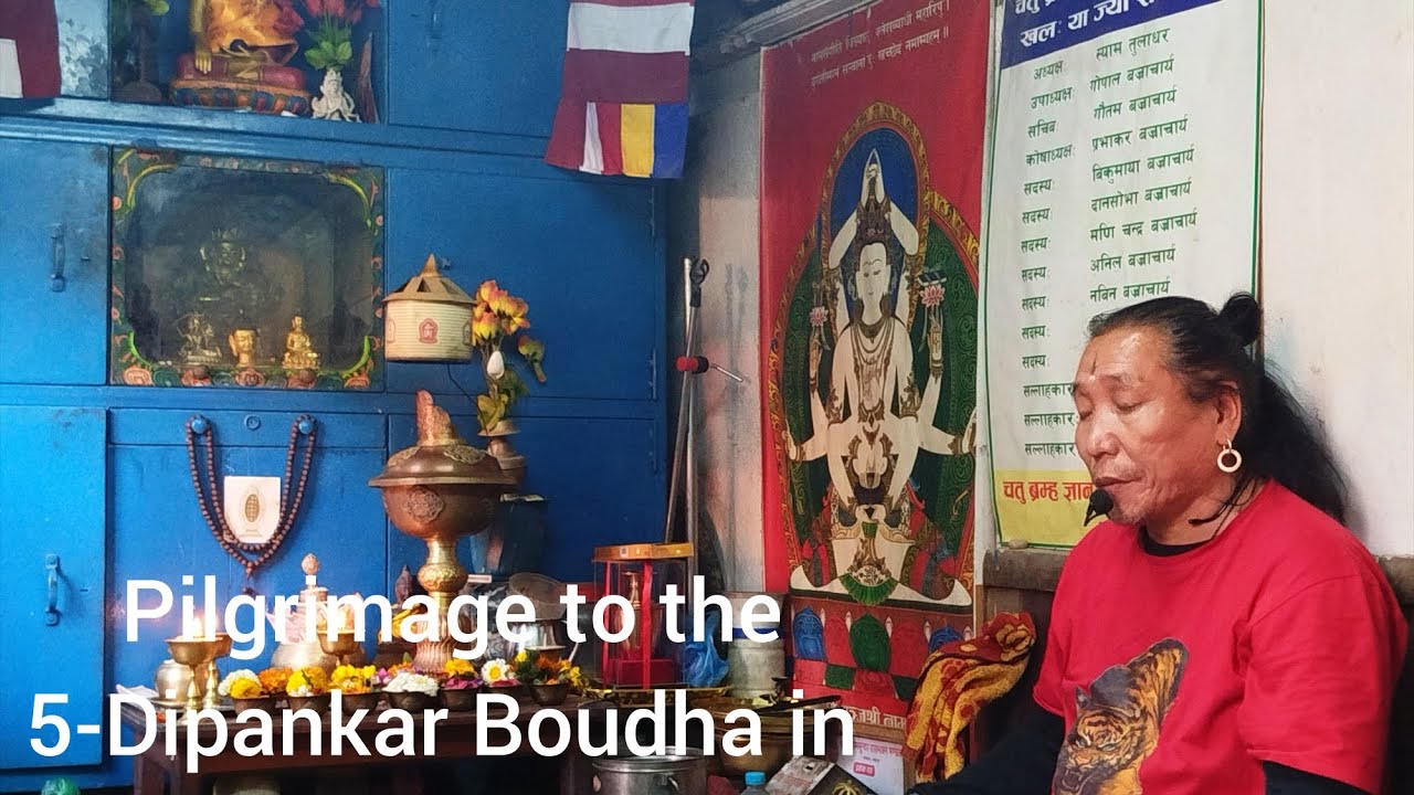 Pilgrimage to the Five Dipankar Buddhas in Bhaktapur. Many people are confused .Tara and Dipankar