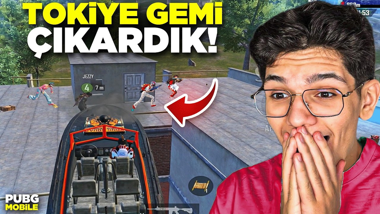 TOKİYE GEMİ &Ccedil;IKARDIK! EKİPLE VİCTOR PUSUSU - PUBG MOBİLE