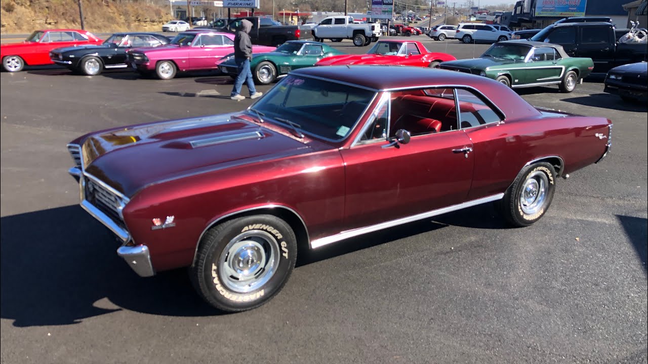 Test Drive 1967 Chevrolet Chevelle Big Block 4 Speed SOLD $32,900 Maple Motors #931-1