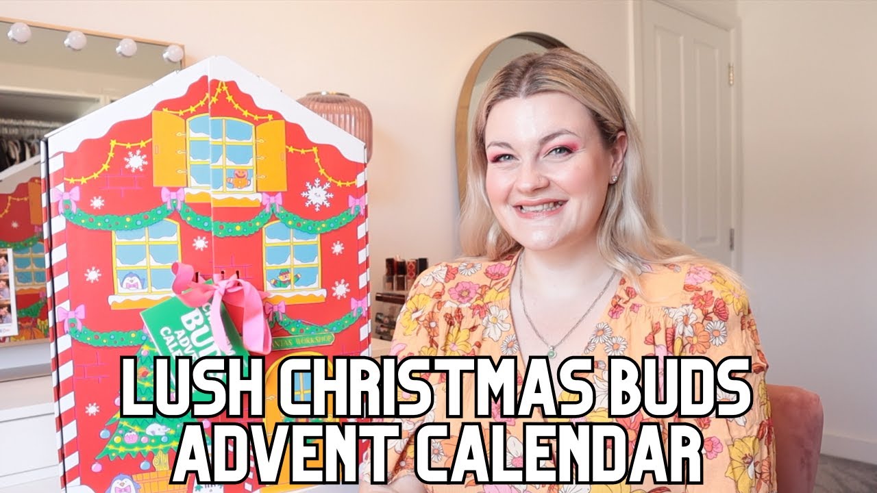 Lush Christmas Buds Advent Calendar 2023 | ALL Bath Bombs and Bubble Bars! 🥳🥳