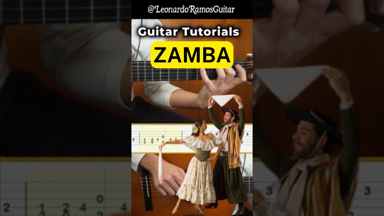 LA POBRECITA (Zamba) A. Yupanqui 🎸| Tutorial + TABS | 