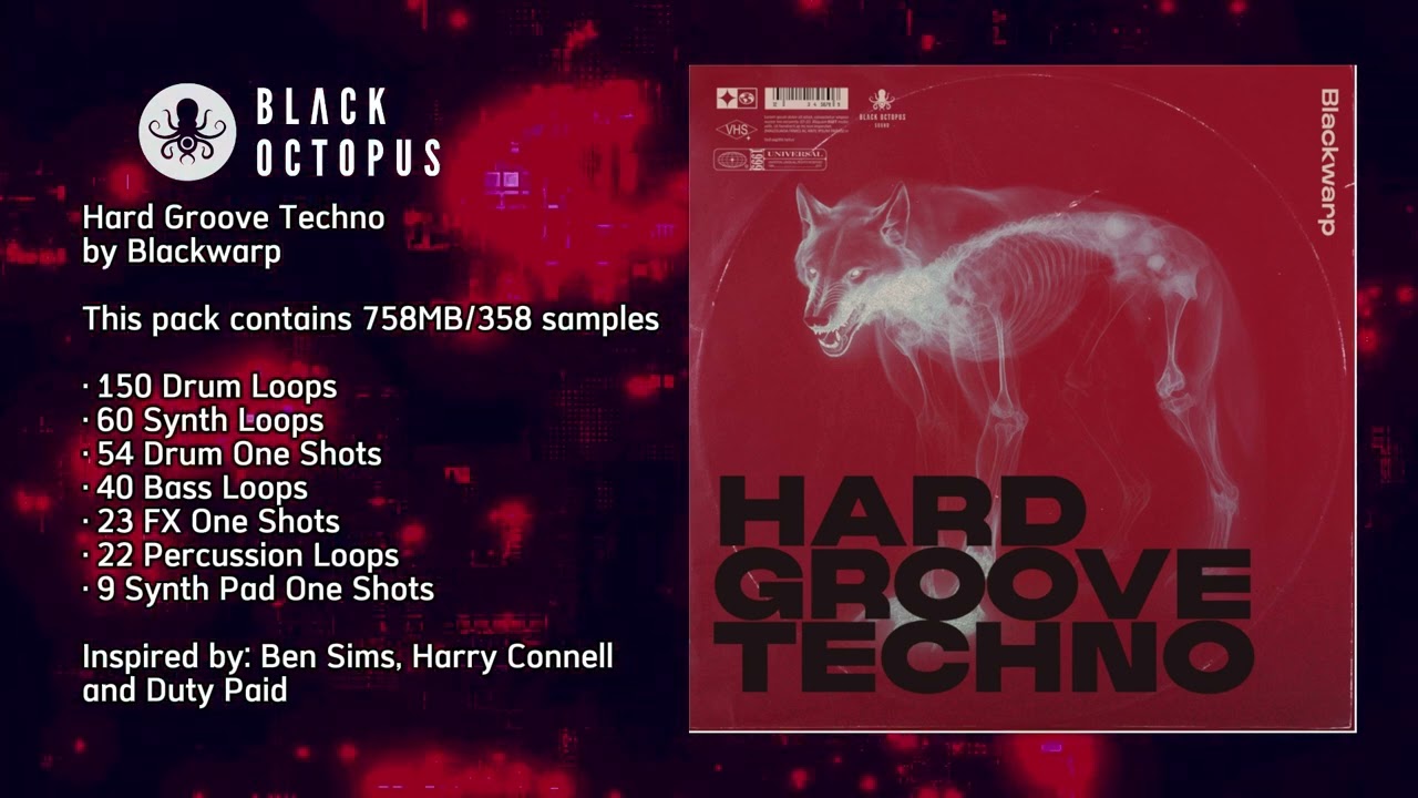 Black Octopus Sound - Hard Groove Techno by Blackwarp