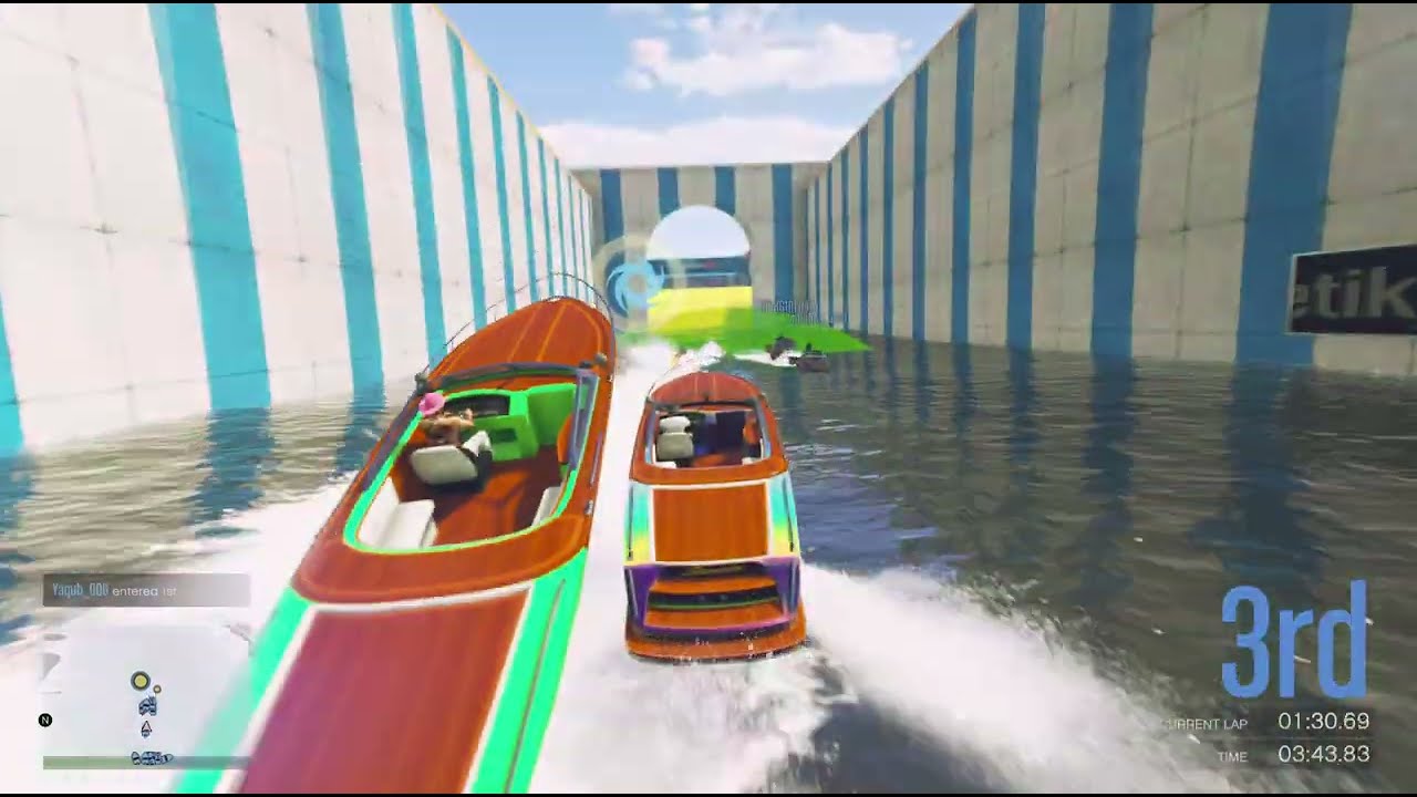 GTA5 ONLINE -FTF- [HS] - FTF BOAT VS RUNNERS _ GRAND THEFT AUTOV🏁🏎🏁#gaming #gta #gta5 #viral 